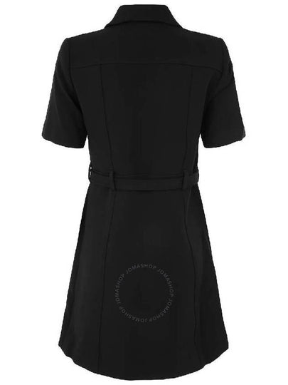 Michael Kors Stretchy Crepe Short Sleeve Belted Utility Dress, Size 2 - MICHAEL KORS - BALAAN 2