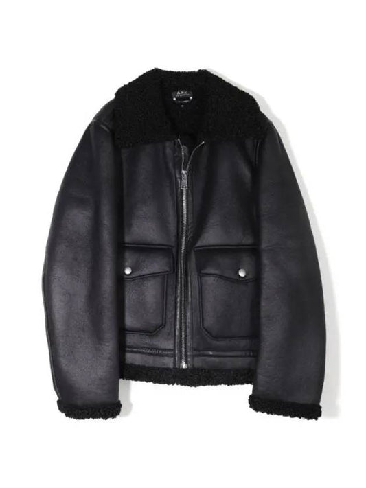 Tommy leather jacket black - A.P.C. - BALAAN 2