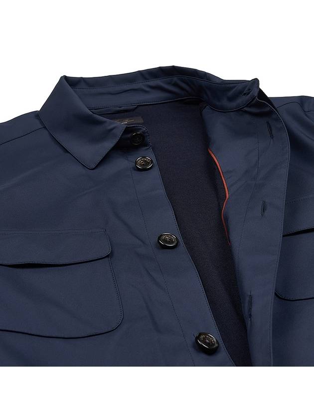 Windwish Overshirt Jacket Navy - LORO PIANA - BALAAN 9