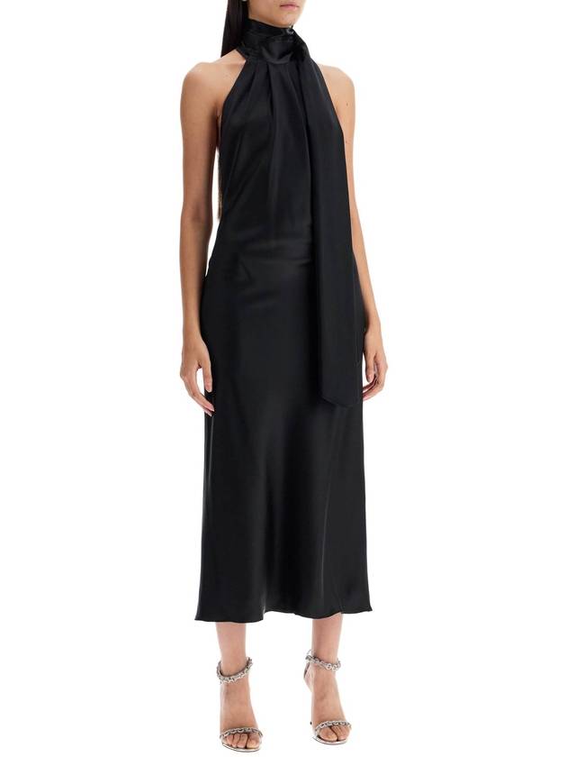 'moli' silk satin midi dress - MAX MARA - BALAAN 2