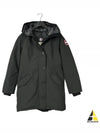 Rossclair Hooded Padding Black - CANADA GOOSE - BALAAN 2