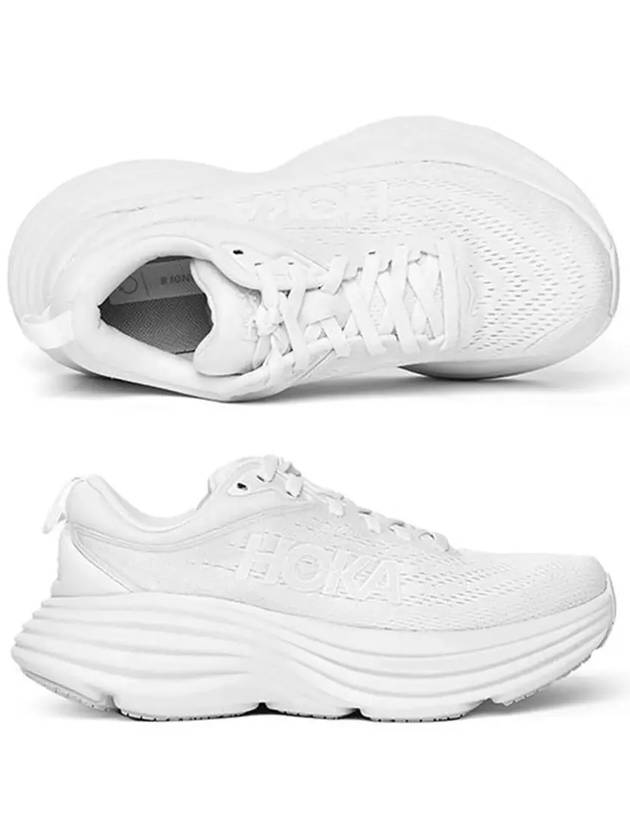 Bondi 8 Low Top Sneakers White - HOKA ONE ONE - BALAAN 6