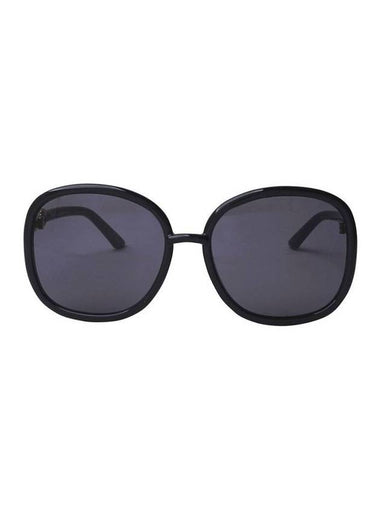 Eyewear Square Horn-Rim Sunglasses Black - GUCCI - BALAAN 1