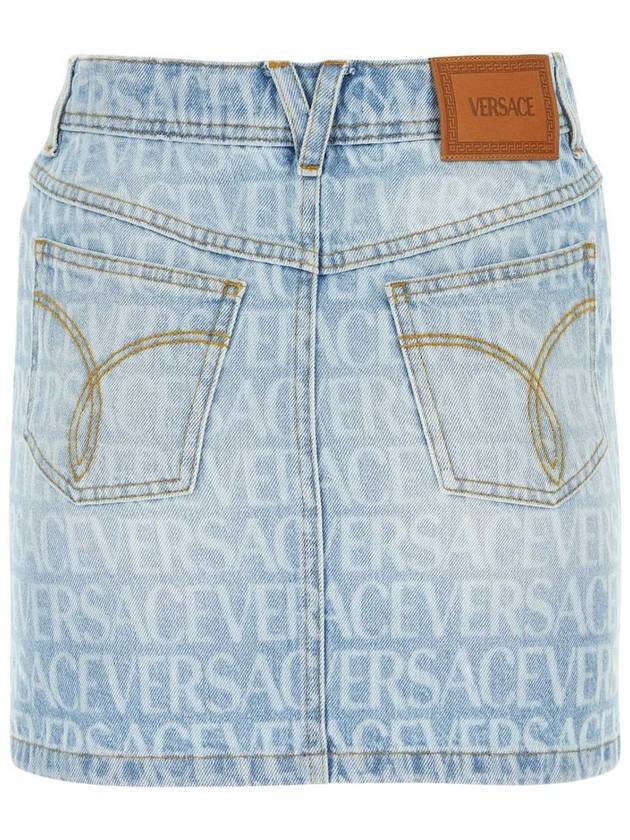 Denim Skirt 1011517 1A062371D190 - VERSACE - BALAAN 3