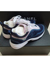 Tweed Sneakers Sneakers Sports Runner Sneakers Navy Pink G34360 - CHANEL - BALAAN 4