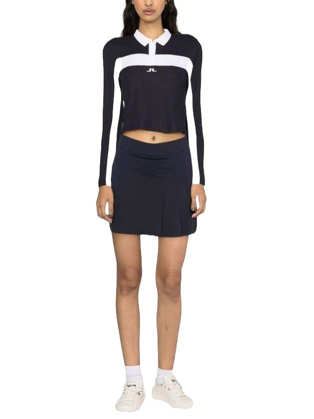 Zahara Cropped Polo Shirt GWJT09185 - J.LINDEBERG - BALAAN 1