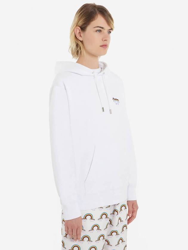 Rainbow Fox Hoodie White - MAISON KITSUNE - BALAAN 6