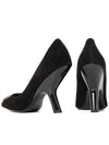 Eleanor Square Pumps Heel Black - TORY BURCH - BALAAN.