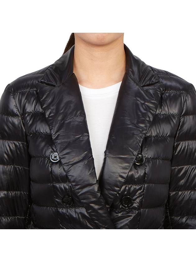 Blazer Double Breasted Padding Black - HERNO - BALAAN 6