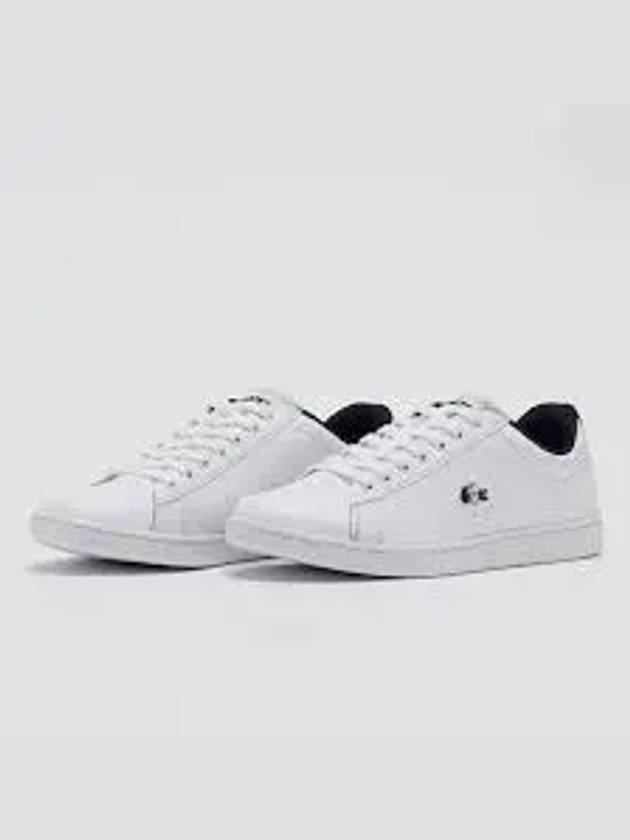 Carnaby Evo Tricolor Low Top Sneakers White - LACOSTE - BALAAN 2