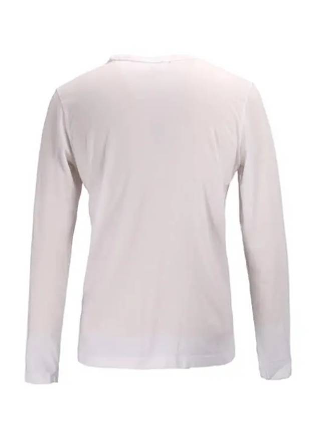 DO IT BETTER Round neck long sleeve men's tshirt white 220617 001 - HYDROGEN - BALAAN 2