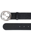 24 F W Large Belt WITH Interlocking G 794196AABZA1000 B0021168830 - GUCCI - BALAAN 4