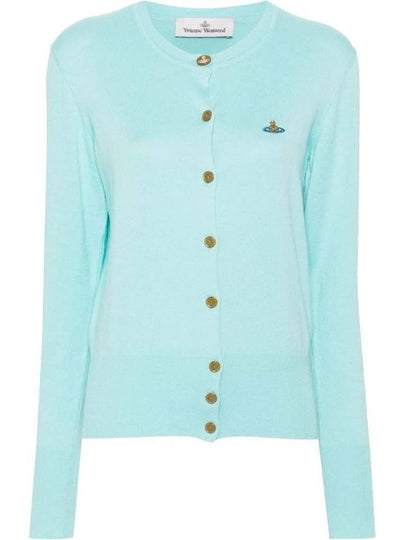 Bea Knit Cardigan Aqua - VIVIENNE WESTWOOD - BALAAN 2