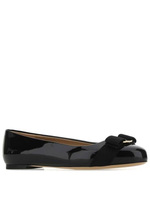 Women’s Varina Bellet Flats Black - SALVATORE FERRAGAMO - BALAAN 3