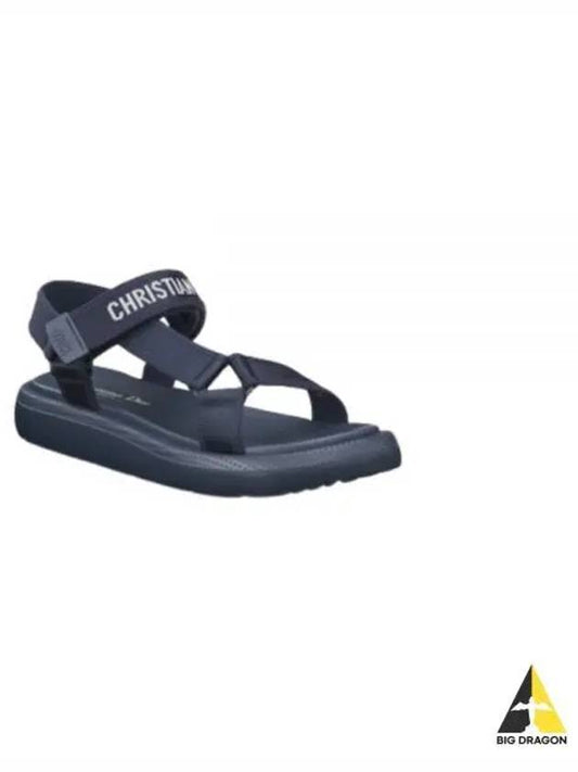 Dioriviera D Wave Sandals Black - DIOR - BALAAN 2