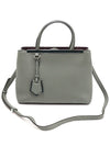 8BH253 Gray Calfskin Toujour Small 2WAY - FENDI - BALAAN 1