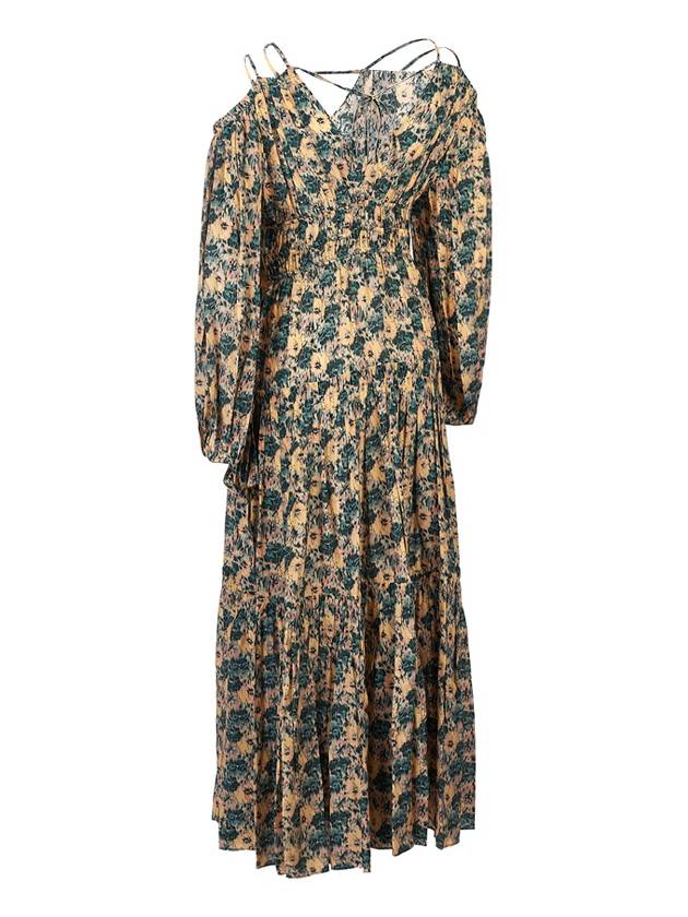 Women's long dress SP220119 BEG - ULLA JOHNSON - BALAAN 4