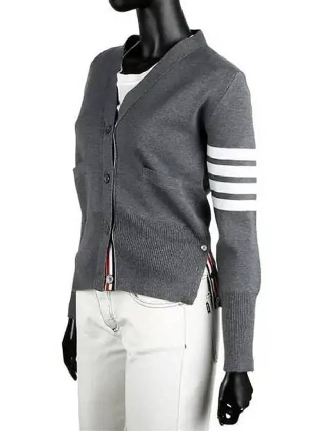 Diagonal armband cardigan 270079 - THOM BROWNE - BALAAN 1