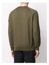 Ghost Pieces Wappen Patch Sweatshirt Military Green - STONE ISLAND - BALAAN 6