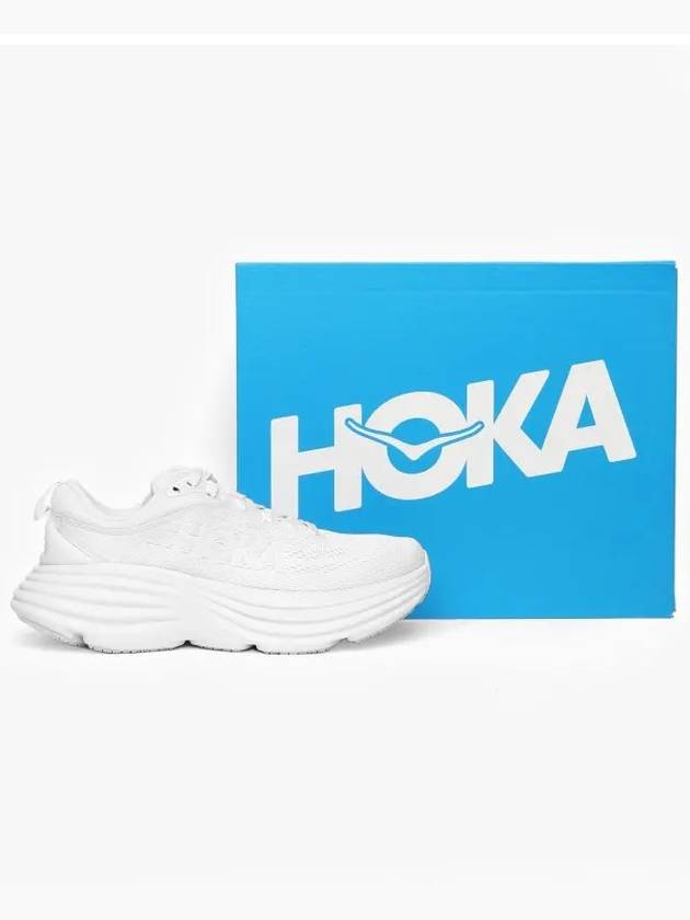 Bondi 8 Low Top Sneakers White - HOKA ONE ONE - BALAAN 5