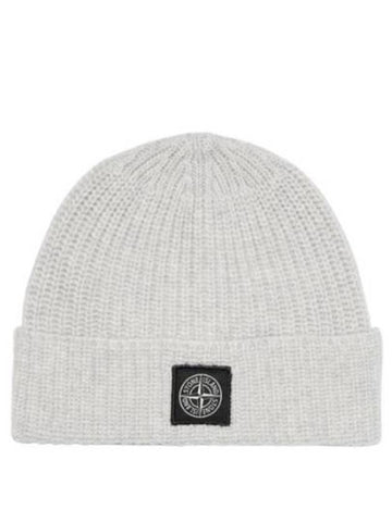 Beanie ribbed Geelong wool - STONE ISLAND - BALAAN 1