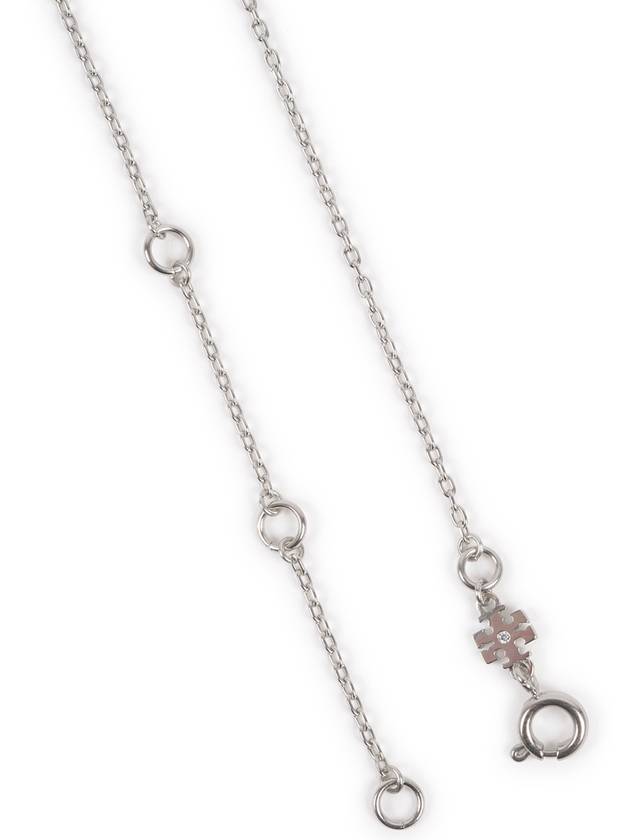 Miller Chain Link Necklace Silver - TORY BURCH - BALAAN 4