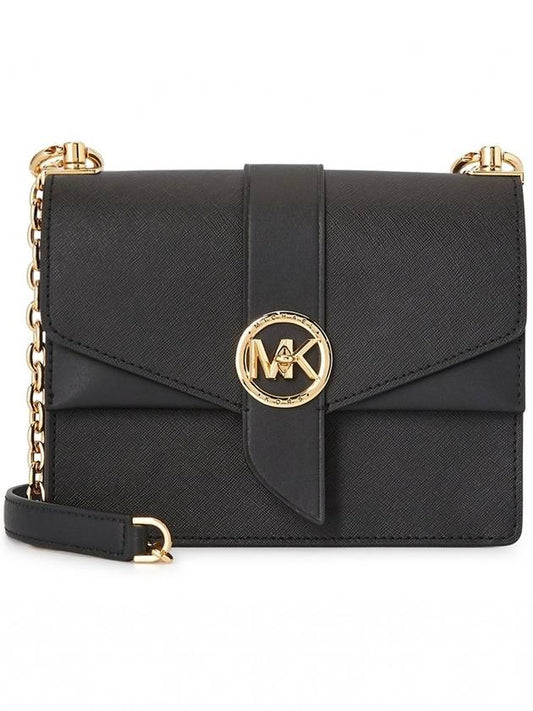 Greenwich Small Crossbody 32S1GGRC0L BLACK Women s Chain Shoulder Bag - MICHAEL KORS - BALAAN 1