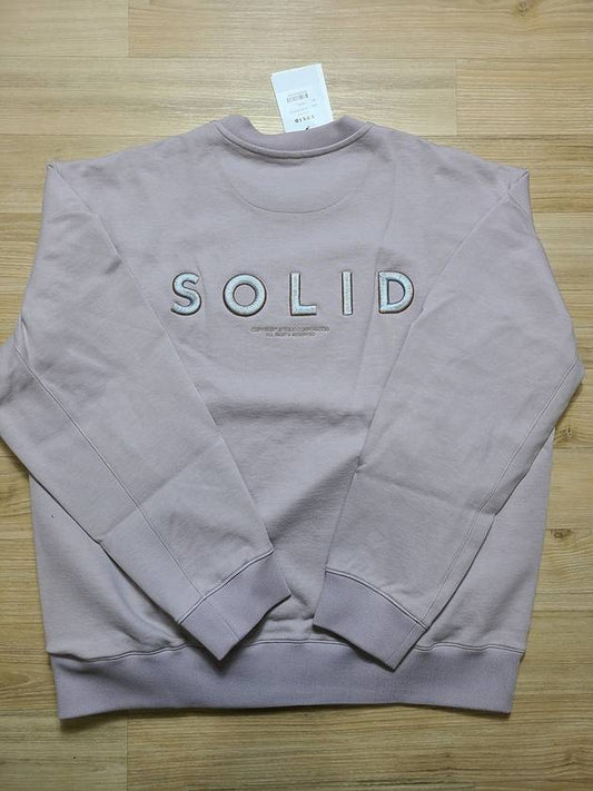 Men's Solid Embroidery Sweatshirt S233TS22 617G - SOLID HOMME - BALAAN 2