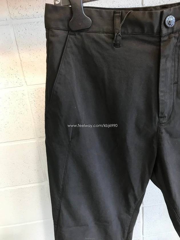 Wappen Shadow Straight Pants Black - STONE ISLAND - BALAAN 4