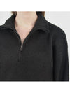 Modal Knit Half Zip up Black - CHANCE'S NOI - BALAAN 6