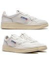 Medalist Goatskin Low Top Sneakers White - AUTRY - BALAAN 2