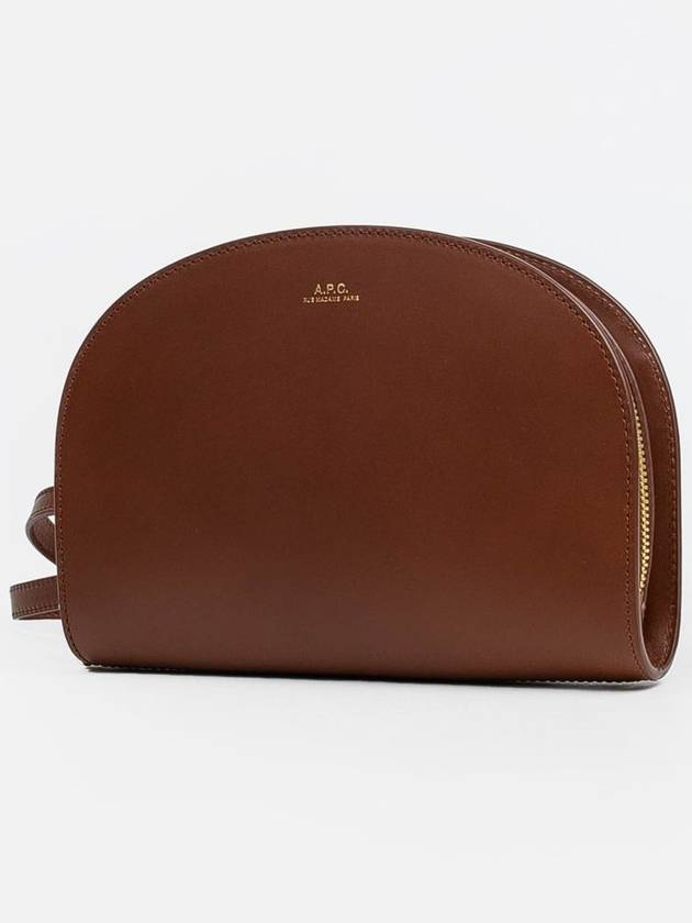 Demi Lune Half Moon Cross Bag Brown - A.P.C. - BALAAN 5