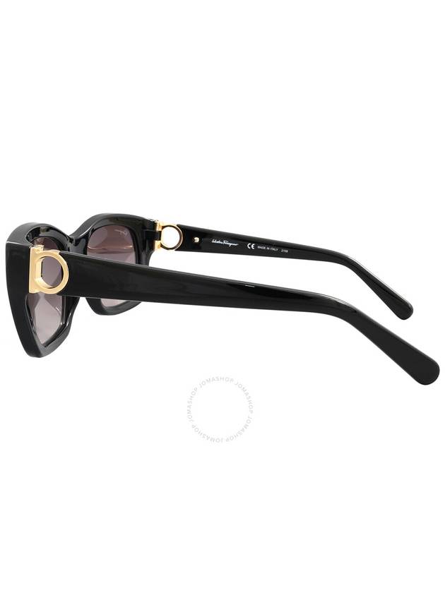 Eyewear Gradient Square Sunglasses Black - SALVATORE FERRAGAMO - BALAAN 4