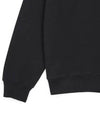 Isoli Oversized Cotton Sweatshirt Black - GANNI - BALAAN 6