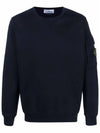 Waffen Patch Zipper Pocket Sweatshirt Navy - STONE ISLAND - BALAAN 6