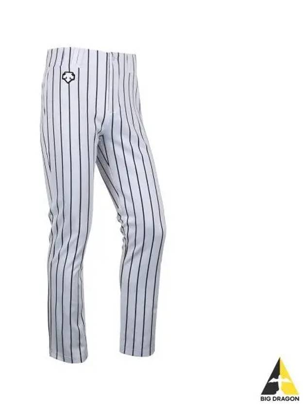 BASEBALL S9321ZKP72 WTBK uniform bottom white sword stripe - DESCENTE - BALAAN 1