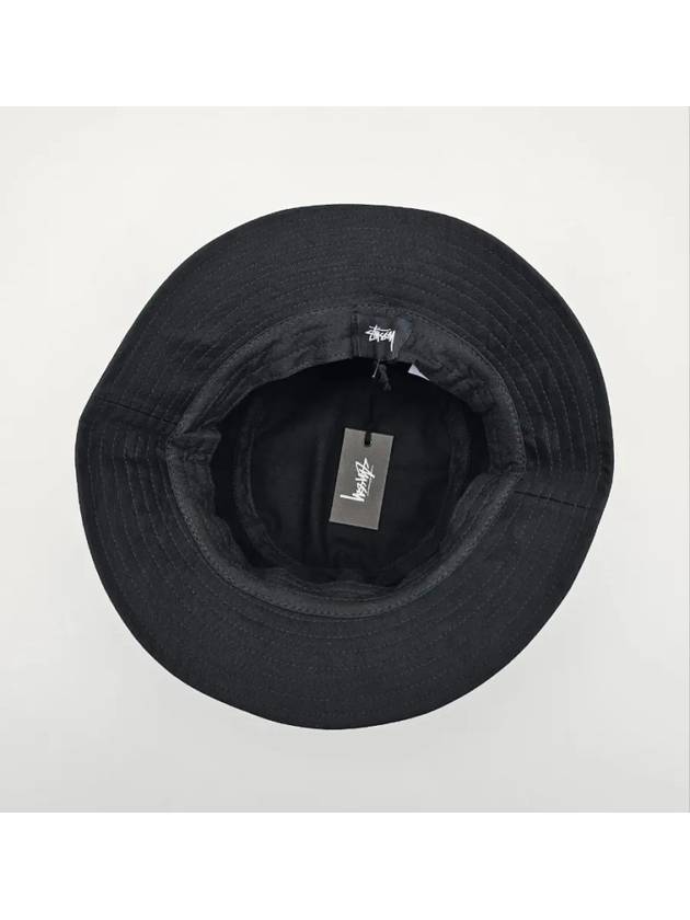 SS Link Cotton Bucket Hat Black - STUSSY - BALAAN 7