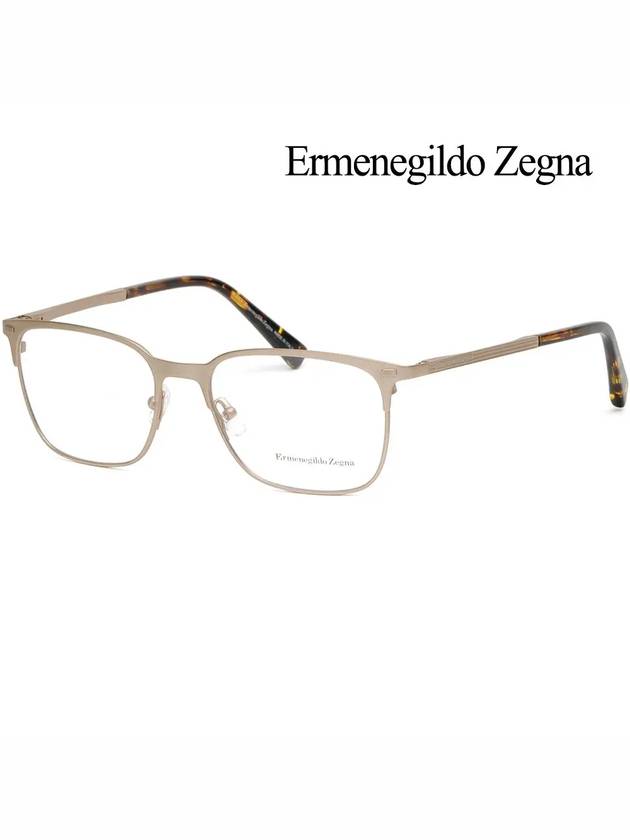 Eyewear Square Eyeglasses Gold - ERMENEGILDO ZEGNA - BALAAN 2