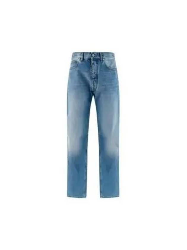 Back Stitch 5 Pocket Straight Jeans Medium Wash - MAISON MARGIELA - BALAAN 2