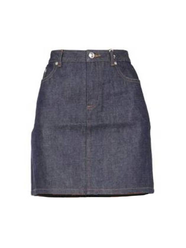 Women's Jupe Standard Denim H-Line Skirt - A.P.C. - BALAAN 1