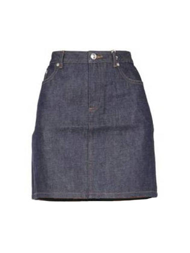 WoMen's Jupe Standard Denim H-Line Skirt - A.P.C. - BALAAN 1