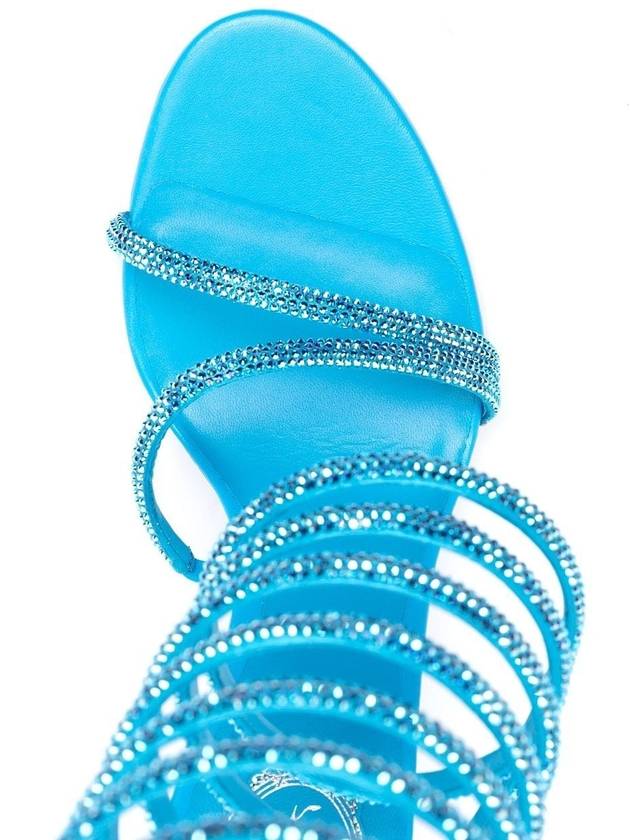 RENE' CAOVILLA Sandals Clear Blue - RENE CAOVILLA - BALAAN 4