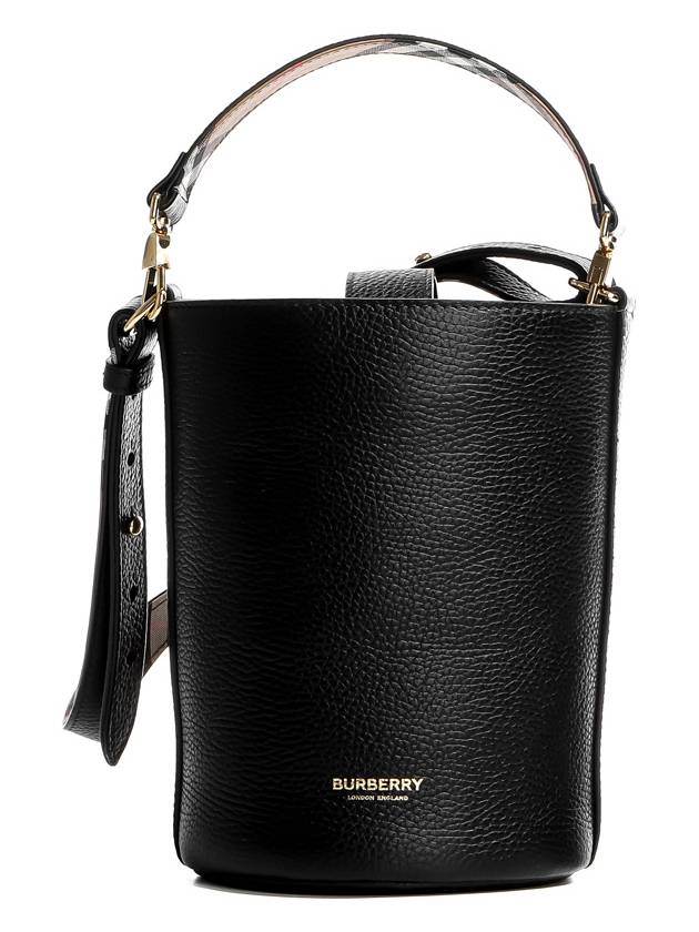 LL Small Bucket Bag Black - BURBERRY - BALAAN 1