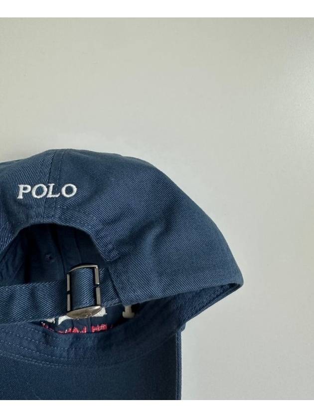 Kids Ball Cap 322940810001 CLANCY BLUE 5 7Y - POLO RALPH LAUREN - BALAAN 6