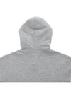 Embossed Logo Hoodie Grey - SAINT LAURENT - BALAAN 9