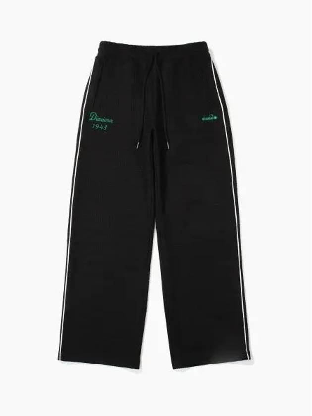 Diadora Artisan Tweed Track Pants BLACK - DIADORA - BALAAN 1