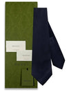 Interlocking men s tie 707260 4EAAU 4000 dark navy - GUCCI - BALAAN 9