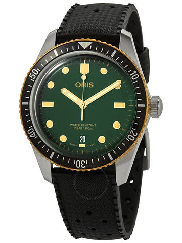 Oris Divers Sixty-Five Automatic Green Dial Men's Watch 01 733 7707 4357-07 4 20 18 - ORIS - BALAAN 1