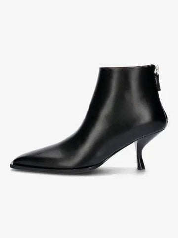 Coco Booty Ankle Boots Black F1277BLK - THE ROW - BALAAN 1