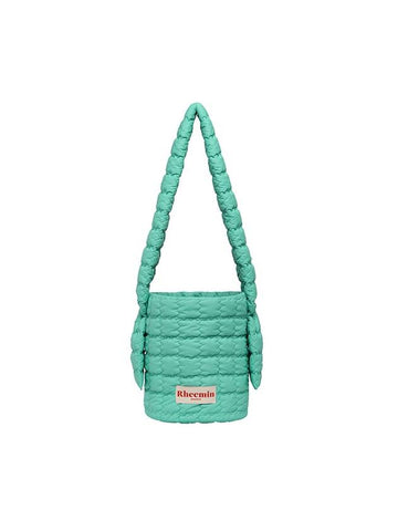 Puppy Nugget Quilted Bucket Cross Bag Mint - RHEEMIN - BALAAN 1